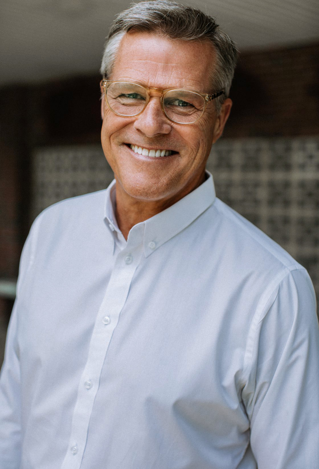 Relaxed portrait for personal or business use