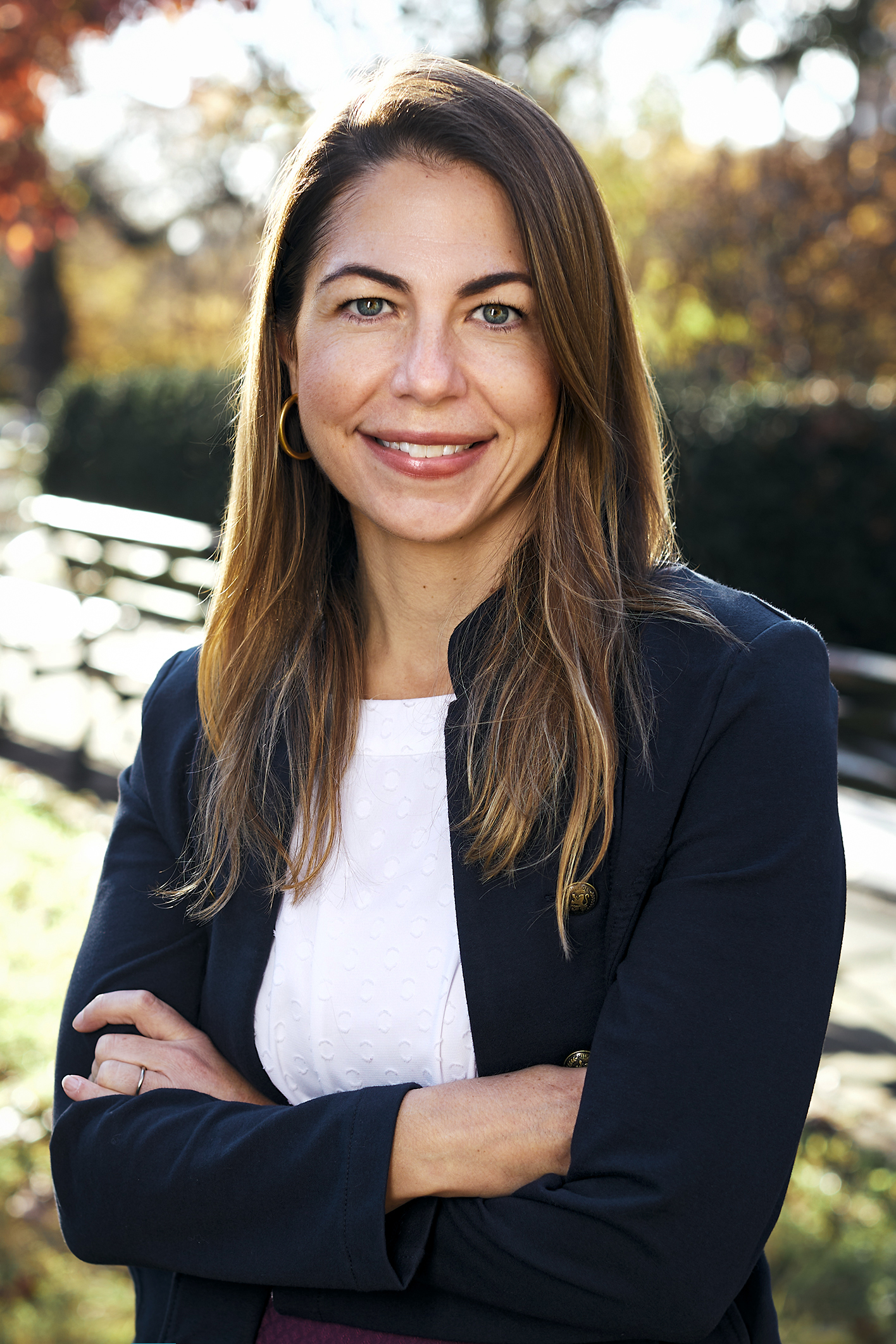 Confident headshot for online professional presence