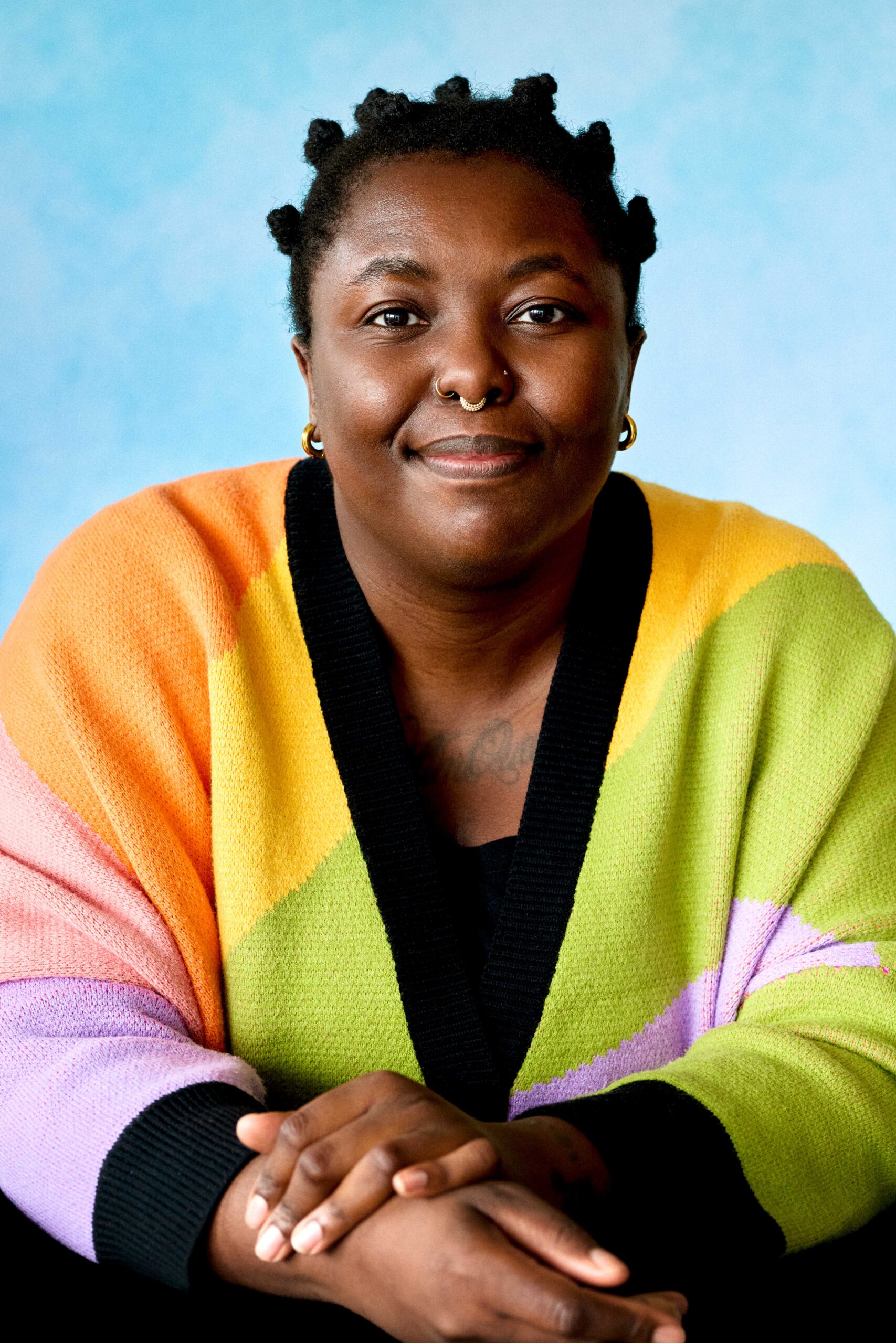 Vibrant headshot for promotional or internal use